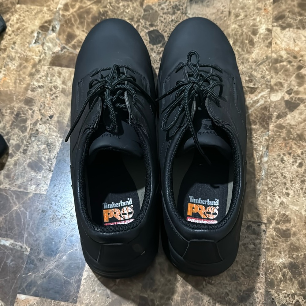 Timberland pro powerfit size 14 men’s steal toe slip resistant oil resistant